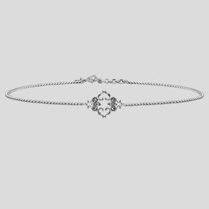 REGALROSE Silver Chain Choker